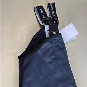 Polarn O. Pyret Gray Overalls Smooth Matte Finish